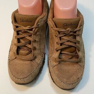Skechers Womens Tan Sneakers Size 9 SB-B2